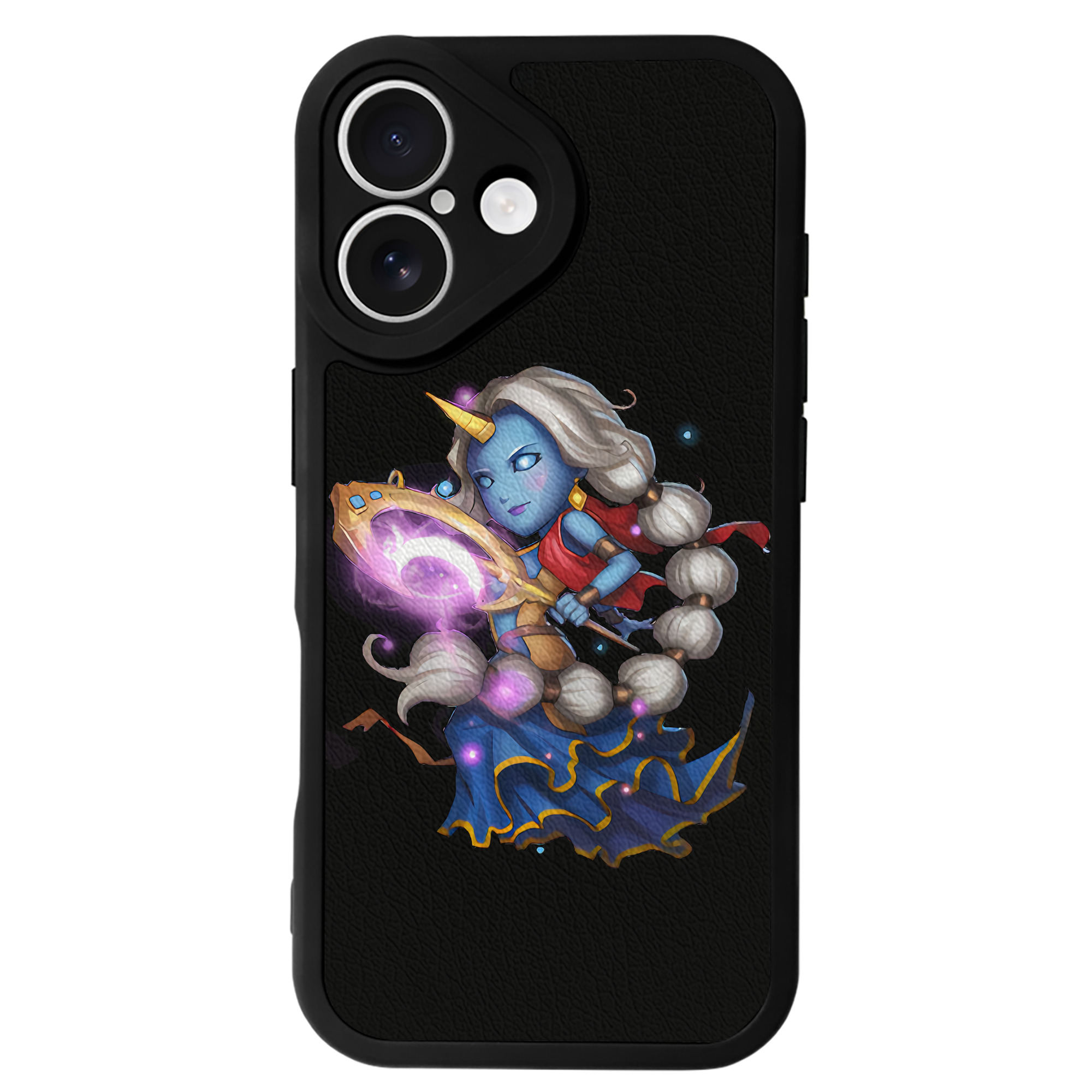 リーグ・オブ・レジェンド League of Legends LOL 【iPhone 16シリーズ対応】シリコンスマホケース（レザー調） 材質：シリコン